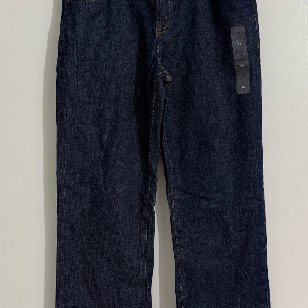 GAP Dark Indigo Kids' Straight-Leg Jeans
